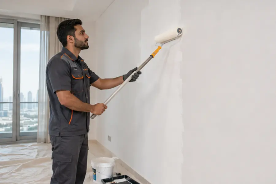 Professional interior wall painting service